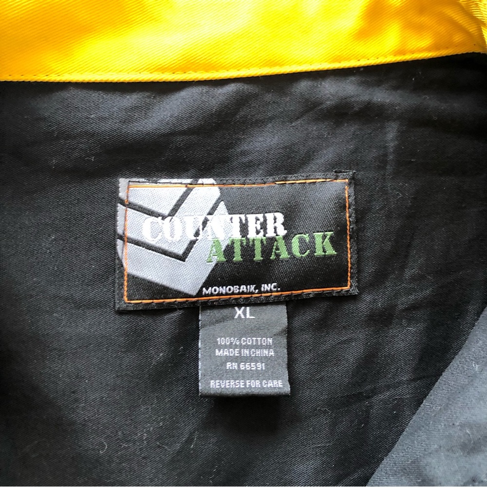 Counter Attack Special Team Collared Short Sleeve… - image 5